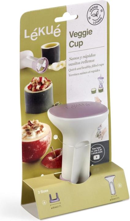 Immagine prodotto Lékué Veggie Cup Affettaverdure bianco/viola
