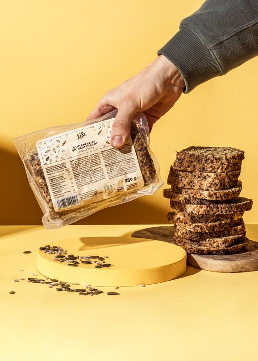 Actual product image KoRo Organic seeded bread, gluten-free (950 g)