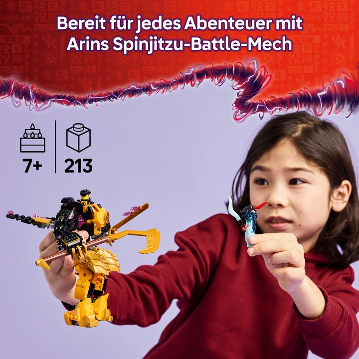 Produktbild LEGO Arins Spinjitzumech (71839, LEGO Ninjago)