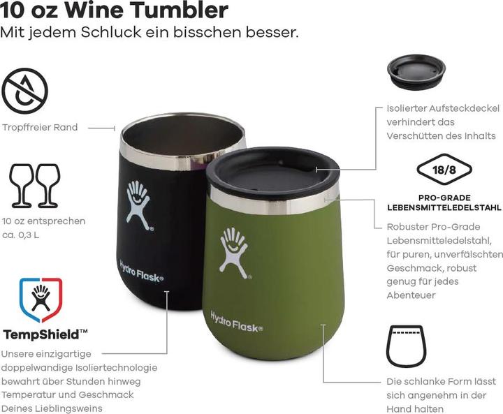 Produktbild Hydro Flask 10oz Tumbler 295ml Isolierbecher (0.30 l)