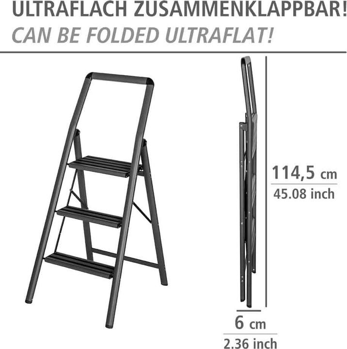 Immagine prodotto Wenko Gradino pieghevole (Stile, 106.60 cm)