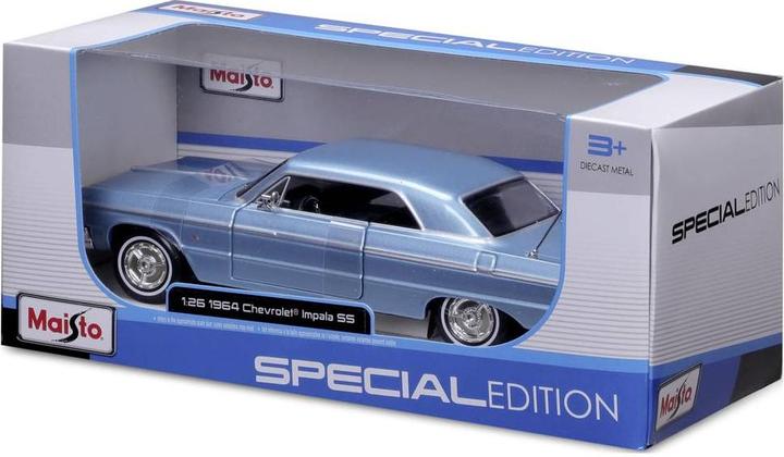 Immagine prodotto Maisto Chevrolet Impala 1964 1/24 blu