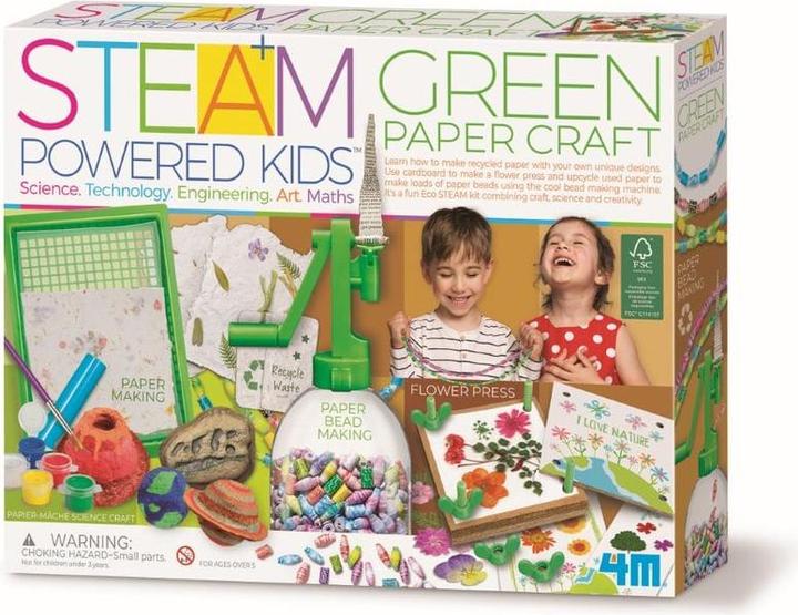 Immagine prodotto Scandinavian Baby Products 4M - Bambini alimentati a vapore / Carta verde artigianale (4M-05542)