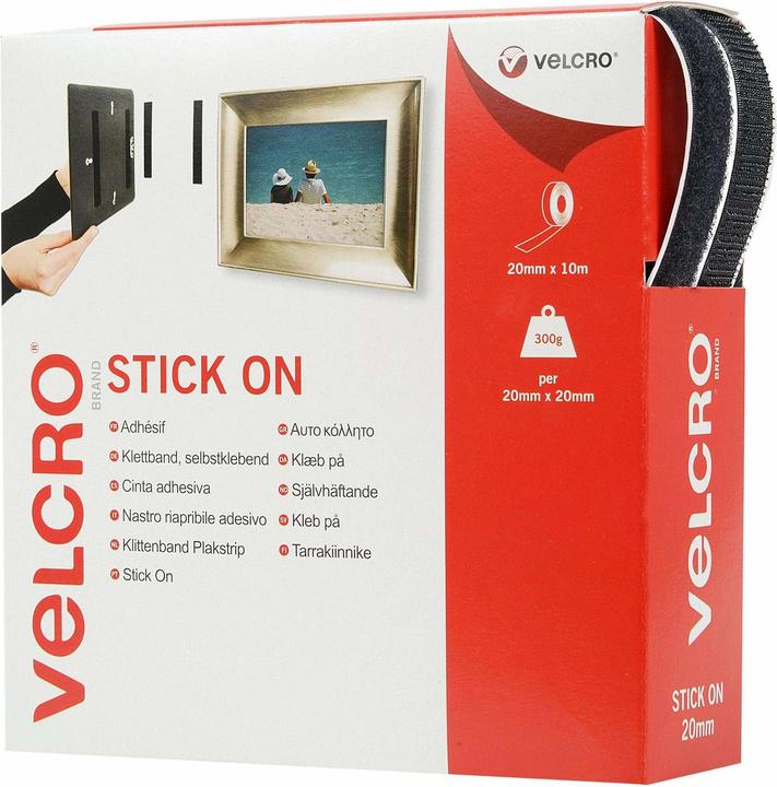 Actual product image Velcro brand Stick On Velcro (20 mm)