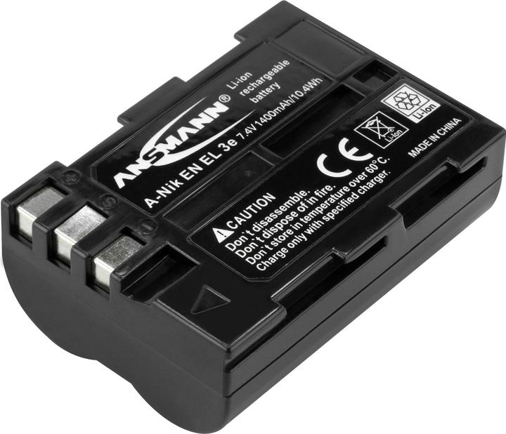 Actual product image Ansmann Nikon EN-EL3e battery (Rechargeable battery)
