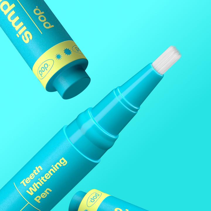 Produktbild SmilePen Pop Teeth White Pen Sim Min 4ml (4 ml, Stift/Pen)