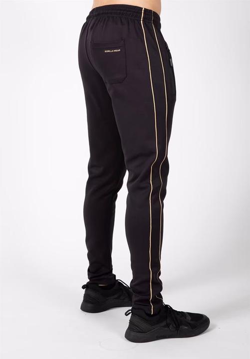 Actual product image Gorilla Wear Reversible Track Pants Black/Gold (XXL)