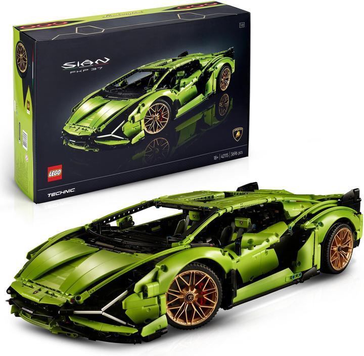 Produktbild LEGO Lamborghini Sián FKP 37 (42115, LEGO Technic, LEGO Seltene Sets)