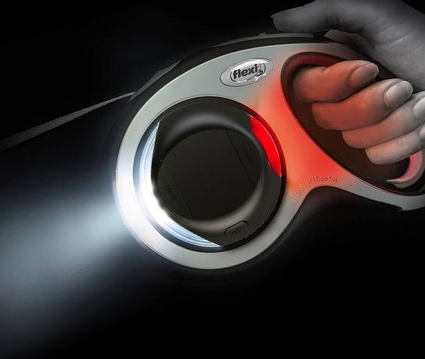 Actual product image Flexi LED lighting system with battery, grey (S, M, L, Dog, General)