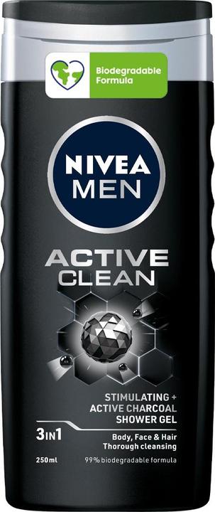 Produktbild NIVEA Men Active Clean (250 ml, Flüssiges Shampoo)