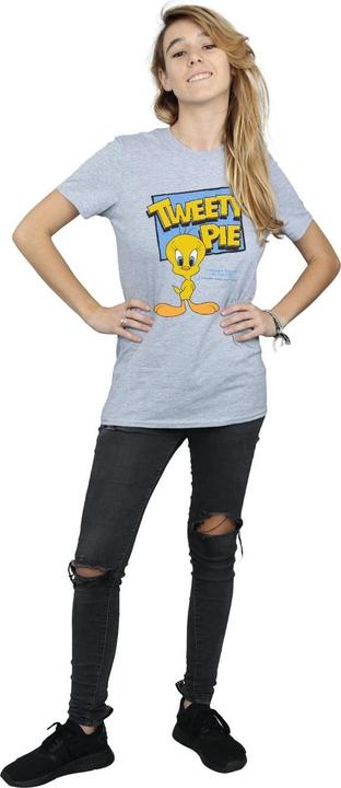 Actual product image Looney Tunes Womens/Ladies Tweety Cotton Boyfriend T-Shirt (S)