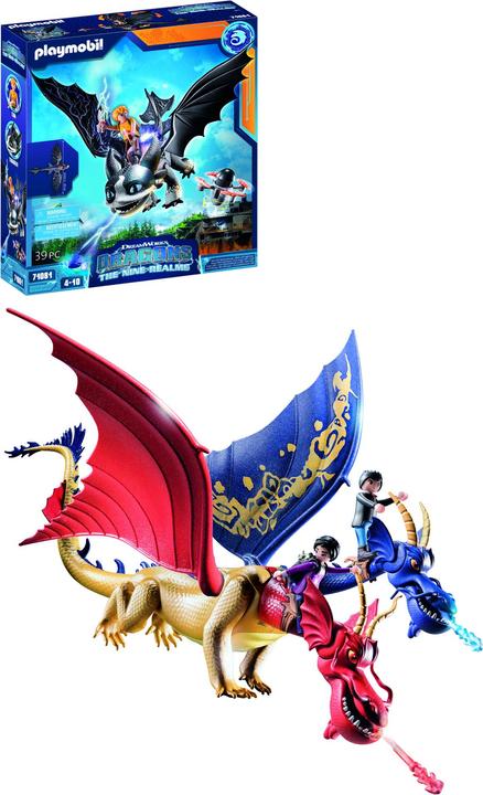Immagine prodotto Playmobil 71080 Draghi: I Nove Regni - Wu & Wei con Jun (71080, Draghi Playmobil)