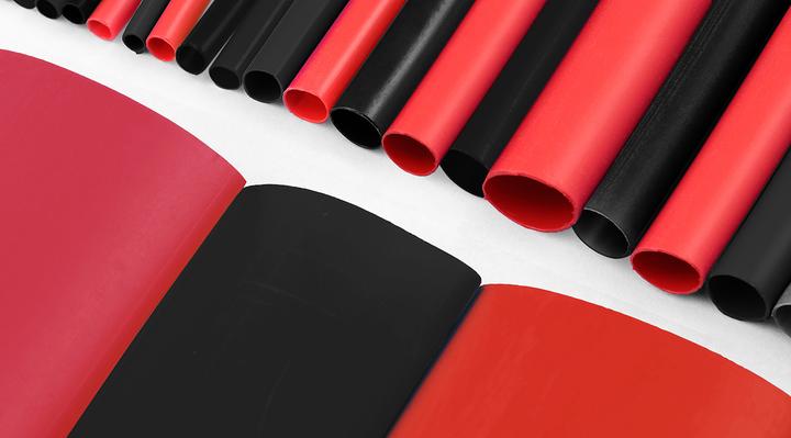 Actual product image Swaytronic Heat shrink tubing black 8mm 1m (1 x)