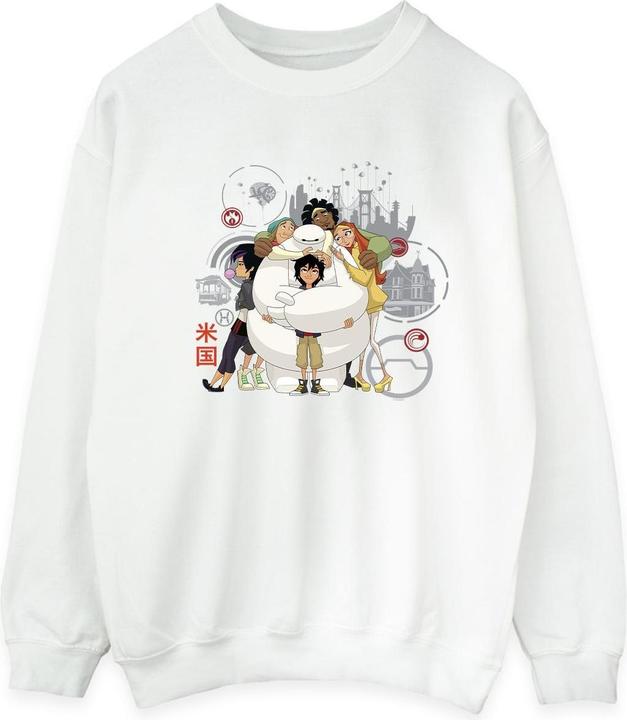 Disney Big Hero 6 Baymax Group Hug Sweatshirt