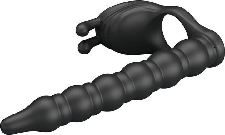 Actual product image Pretty Love Blackney Cock Rings With Vibrator Plug