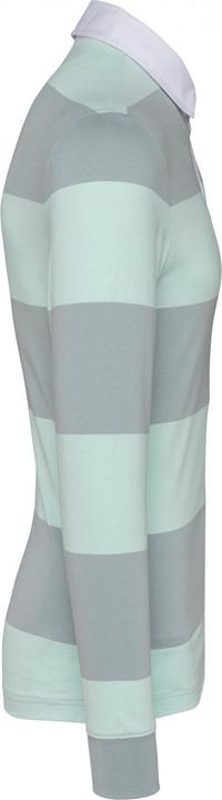 Image du produit Kariban Polo rayé manches longues (L)