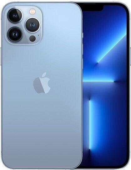 Produktbild Re!commerce iPhone 13 Pro Max (128 GB, Sierra Blue, Blau, 6.70", 12 Mpx, SIM + eSIM, A / Wie neu)