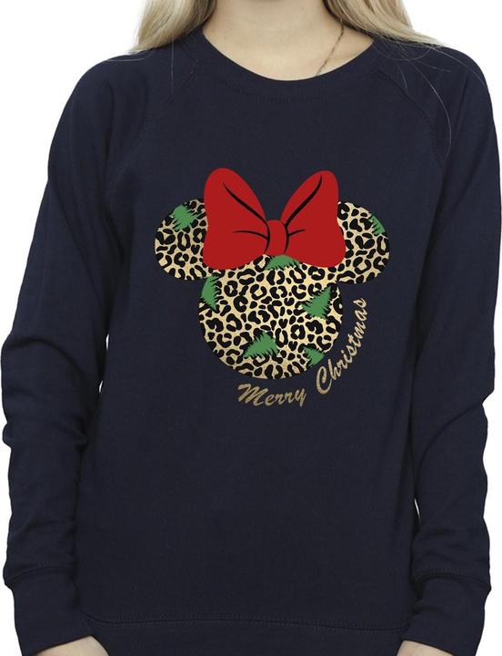 Produktbild Disney Minnie Mouse Leopard Christmas Sweatshirt (XL)