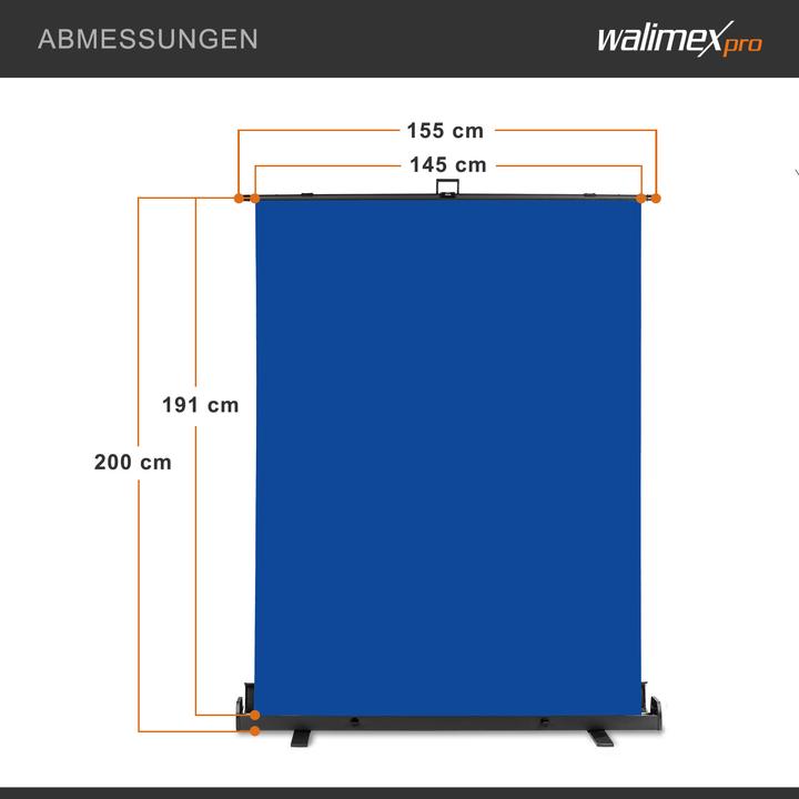 Image du produit Walimex pro Panneau déroulant (155 cm, 200 cm)