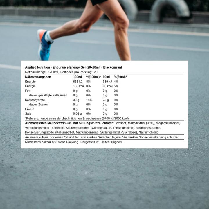 Produktbild Applied Nutririon Endurance Energy Gel (Blackcurrant, 1 Stk., 1335 g)