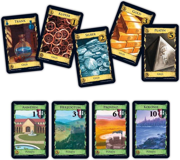 Produktbild Rio Grande Games Dominion Basiskarten (Deutsch)