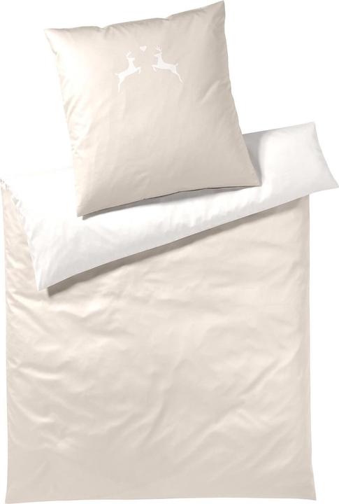 Produktbild Elegante Alpenchic Hirsche (Duvetbezug, 155x220 cm + 80x80 cm)