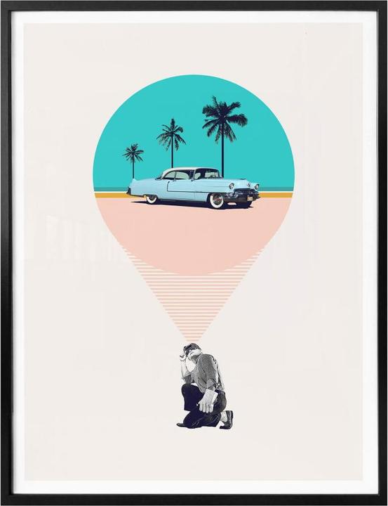 Actual product image Trenddeko F is for future posibilities (50 x 60 cm)