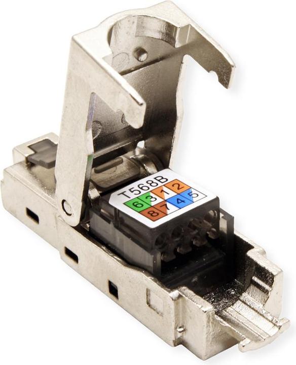 Image du produit Value à confectionner sur le terrain. RJ45 cat.6A STP (Câble réseau Connecteur)