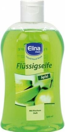 Actual product image Elina Soap liquid 500ml apple with dispenser (Liquid soap, 500 ml)
