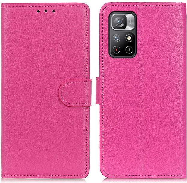 Produktbild MU Classic Litchi Leder Bookcover Series (Xiaomi Poco M4 Pro 5G)