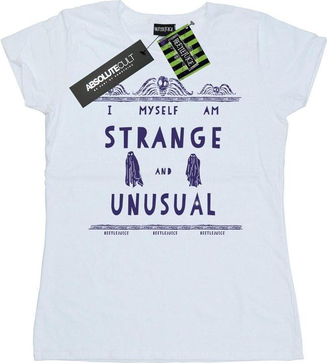 Produktbild Beetlejuice TShirt aus Baumwolle Strange And Unusual (M)