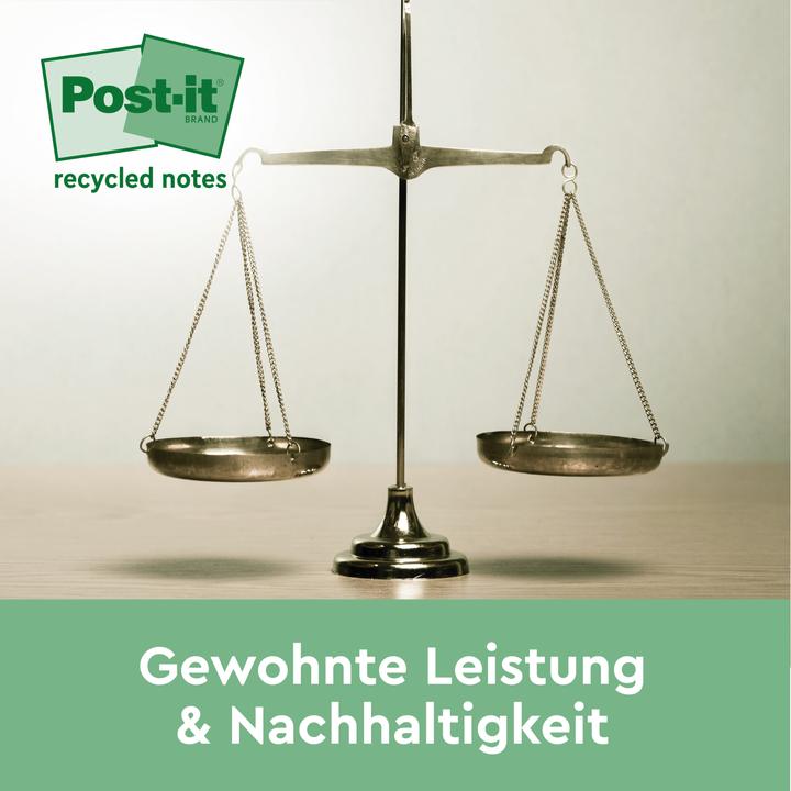 Actual product image Post-it recycling (127 x 76 mm)