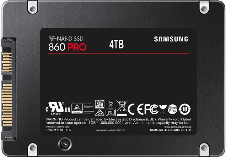 Actual product image Samsung 860 Pro (4000 GB, 2.5")