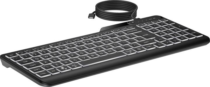 Actual product image HP 400 BL WD KBD EMEA-INTL English Loc-E (Eng. Int., Cable)