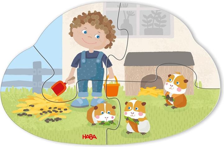 Immagine prodotto Haba 6 primi puzzle di animali domestici (18 pezzi)