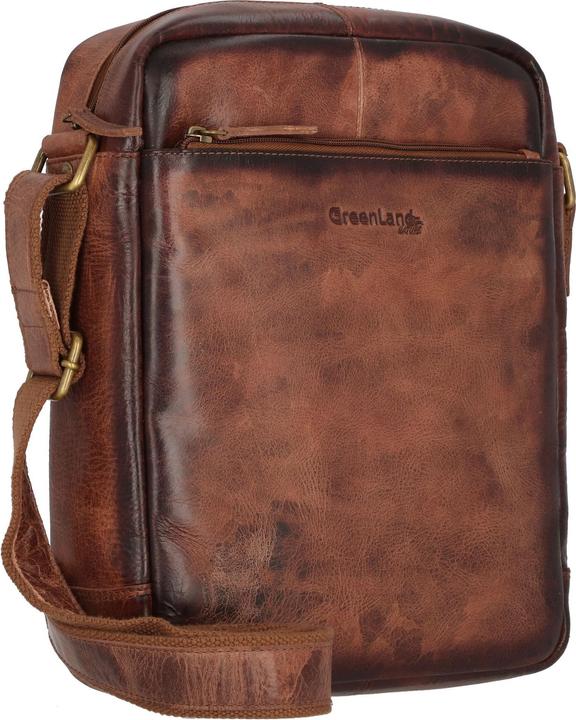 Produktbild Greenland Nature Mascu & Line Umhängetasche Leder 27 cm