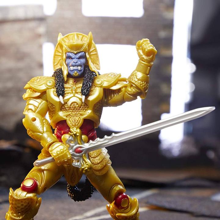 Actual product image Hasbro Mighty Morphin Goldar