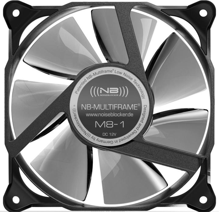 Noiseblocker Multitelaio Serie S M8-3 (80 mm, 1 x)