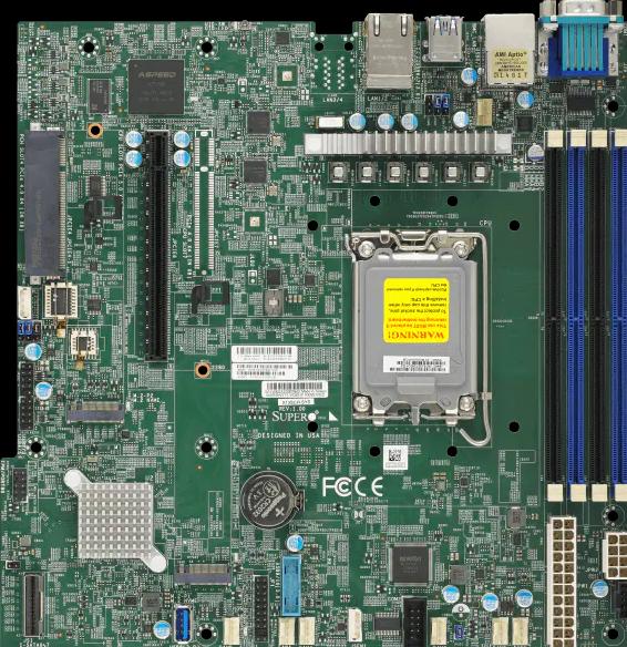Immagine prodotto Supermicro 1U E-2456 6C/12T 2x16GB 480GB M.2 4x3.5" HS 600W