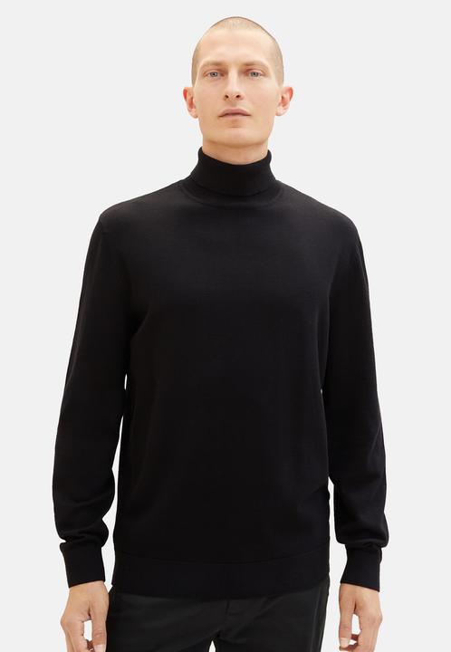 Produktbild Tom Tailor Pullover mit Rollkragen und Rippbündchen (M)