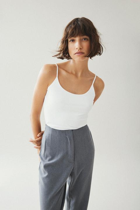 Actual product image Vila Basic strappy top (M)
