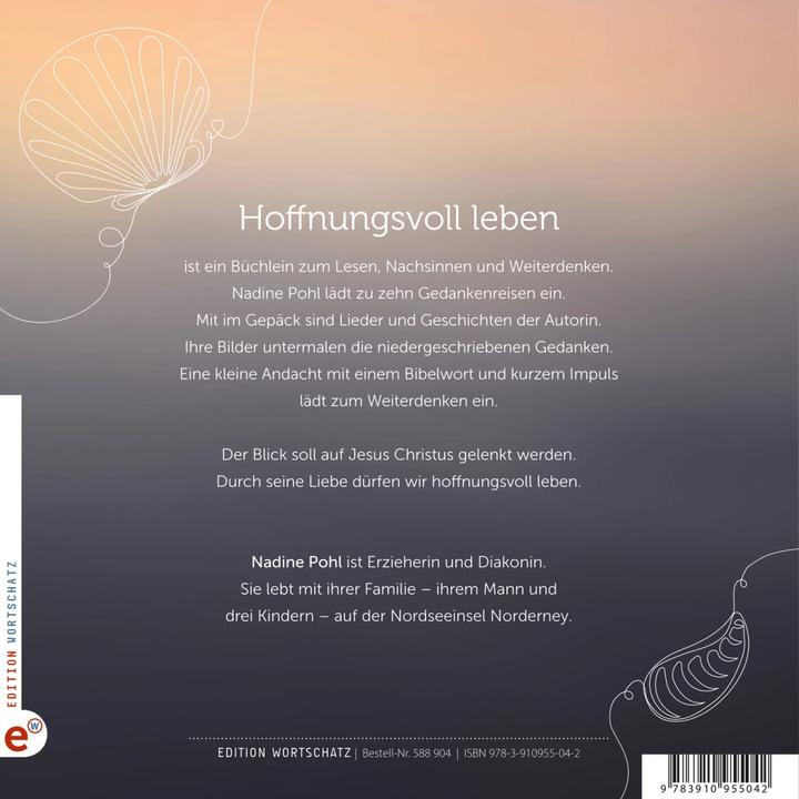 Produktbild Pohl:Hoffnungsvoll leben (Deutsch, Nadine Pohl, 2024)