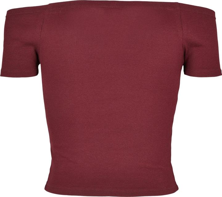 Produktbild Urban Classics Ladies Off Shoulder Rib Tee (S)
