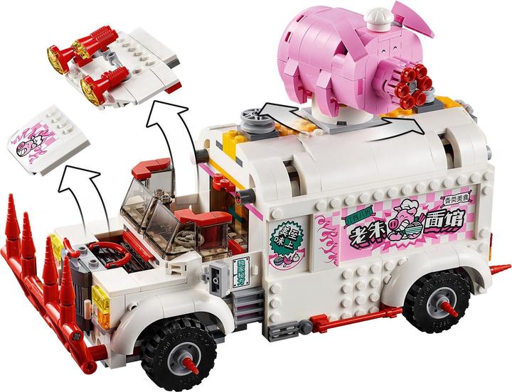 Immagine prodotto LEGO Pigsy’s Food Truck (80009, Set LEGO rari, LEGO Monkie Kid)