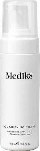 Image du produit Medik8 Mousse Clarifiante (Nettoyant Rafraîchissant pour le Teint) 150 ml (Mousse, 150 ml)