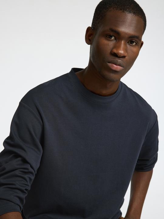 Actual product image Selected Homme Slhlooseoscar Ls O-Neck Tee Noos (XXL)