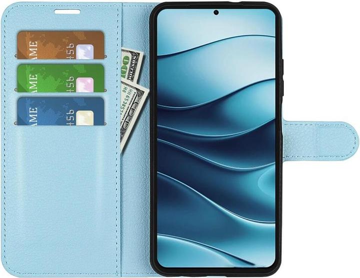 Actual product image Cover-Discount Xiaomi Redmi Note 14 5G - Leder Etui Hülle (Xiaomi Redmi Note 14 Pro 5G)