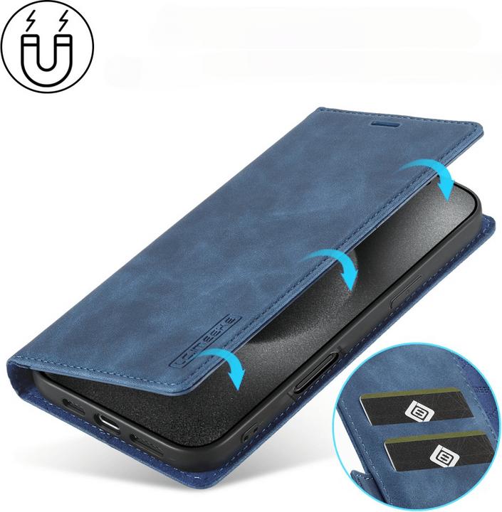Actual product image LC.Imeeke iPhone 16 Pro Max - Flip Case Vintage (Apple iPhone 16 Pro Max)