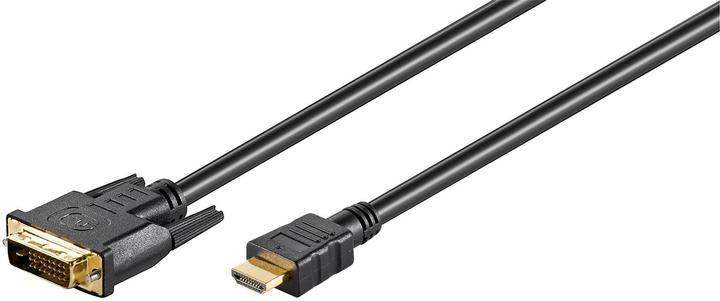 MicroConnect HDM192413 3m DVI-D HDMI Type A (Standard) Schwarz Videokabel-Adapter (3 m, DVI, HDMI)