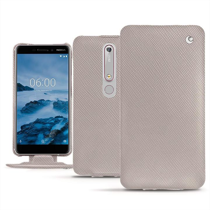 Actual product image Noreve Leather cover vertical (Nokia 6 (2018))